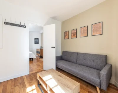 Appartement parisien pour travailler et étudier